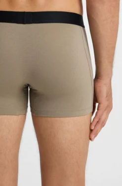 BOSS ONE three-pack of logo-waistband boxer briefs