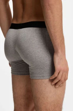 BOSS ONE three-pack of logo-waistband boxer briefs
