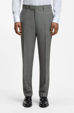 BOSS ONE Two-piece regular-fit suit in a wool blend