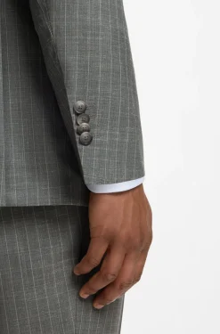 BOSS ONE Two-piece regular-fit suit in a wool blend