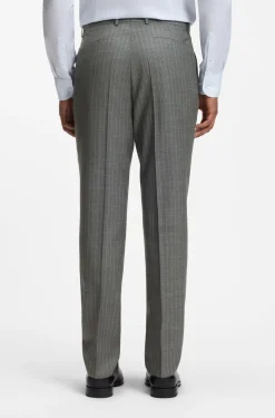 BOSS ONE Two-piece regular-fit suit in a wool blend