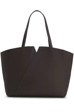 BOSS Revers tote bag in leather with belt detail