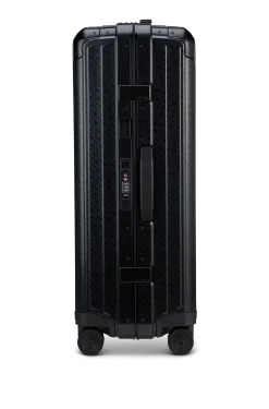 BOSS | Samsonite anodised-aluminium check-in suitcase with monograms
