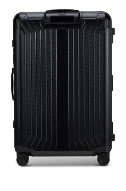 BOSS | Samsonite anodised-aluminium check-in suitcase with monograms