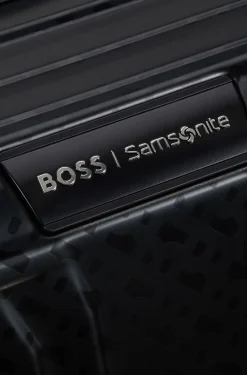 BOSS | Samsonite 71L suitcase in anodised aluminium