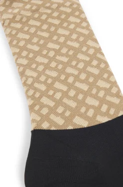 BOSS x ASSOS moisture-wicking cycling socks with seamless construction