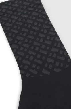 BOSS x ASSOS moisture-wicking cycling socks with seamless construction