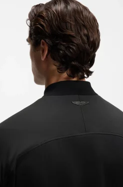 BOSS x ASTON MARTIN bomber-style jacket