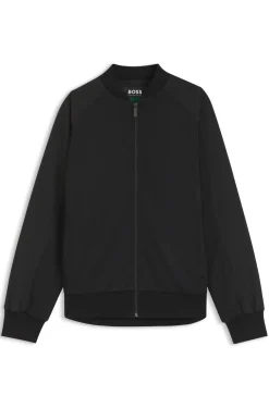 BOSS x ASTON MARTIN bomber-style jacket
