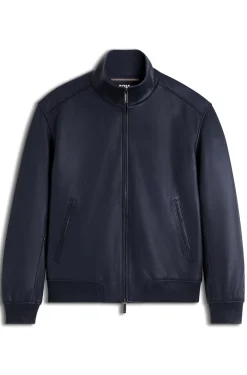 BOSS x ASTON MARTIN jacket in leather