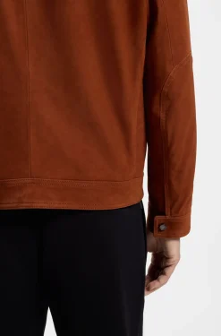 BOSS x ASTON MARTIN jacket in suede