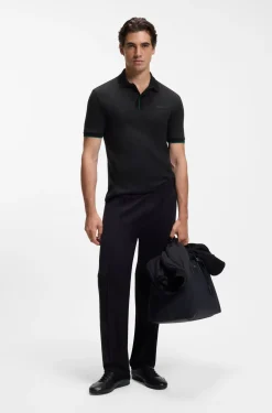 BOSS x ASTON MARTIN polo shirt in mercerised cotton