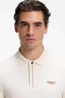 BOSS x ASTON MARTIN polo shirt in mercerised cotton