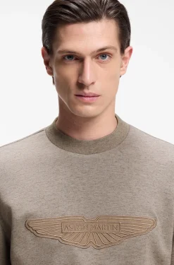 BOSS x ASTON MARTIN sweatshirt with wing detail