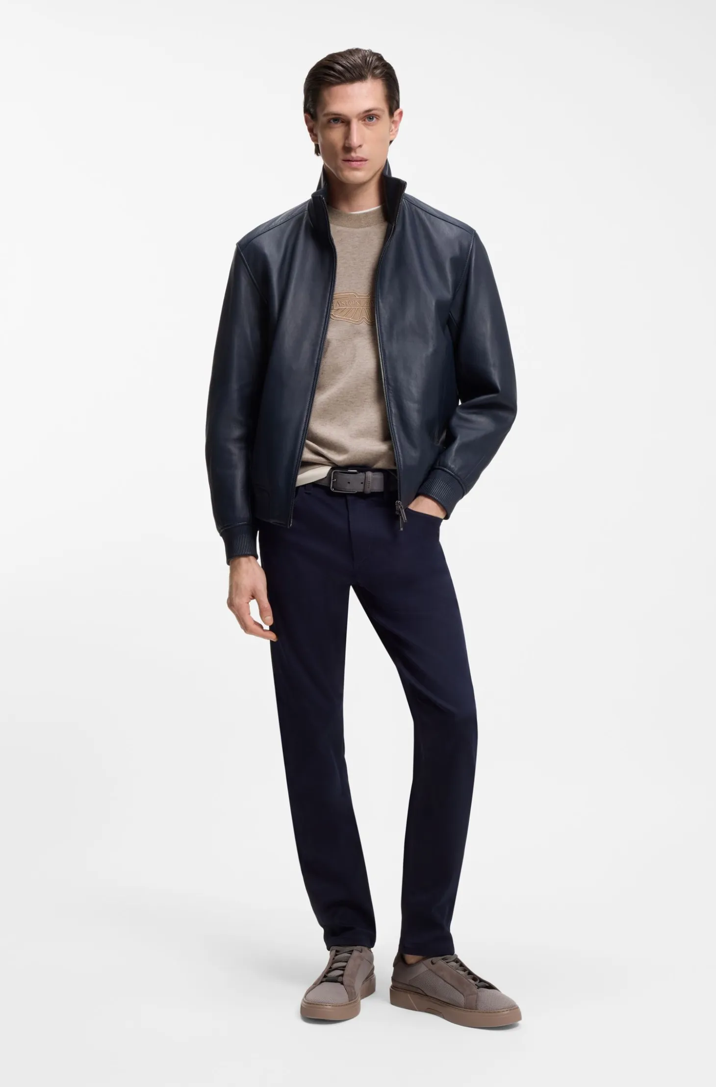 BOSS x ASTON MARTIN sweatshirt with wing detail