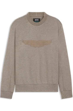 BOSS x ASTON MARTIN sweatshirt with wing detail