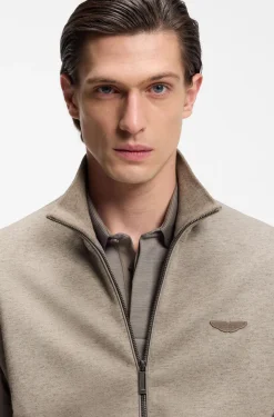 BOSS x ASTON MARTIN sweatshirt with wing detail