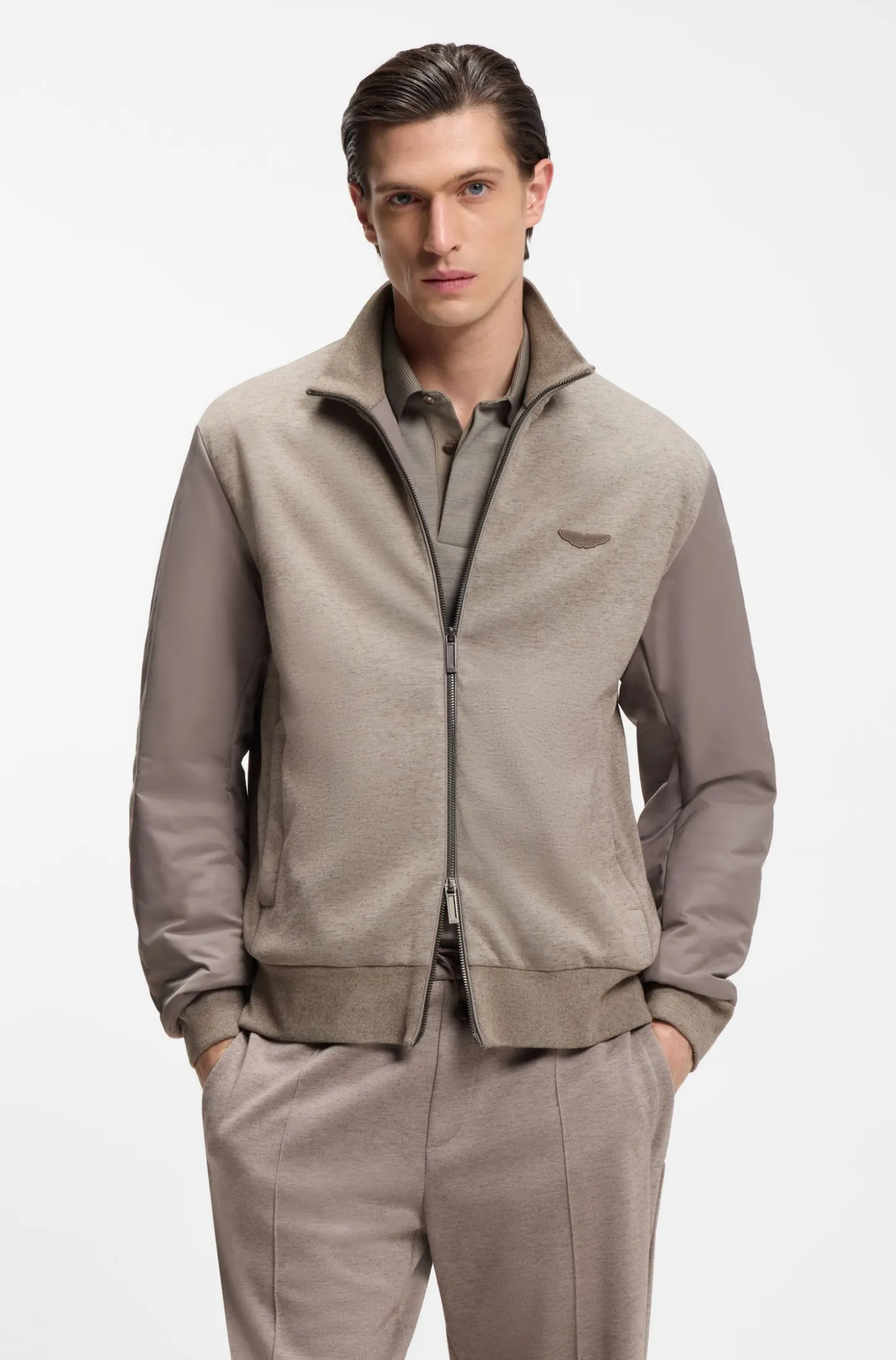 BOSS x ASTON MARTIN sweatshirt with wing detail