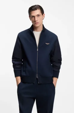 BOSS x ASTON MARTIN sweatshirt with wing detail