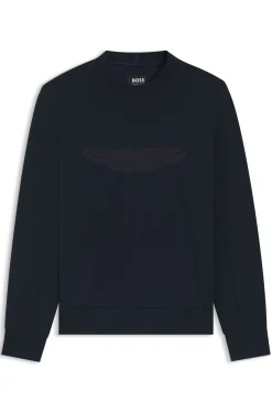 BOSS x ASTON MARTIN sweatshirt with wing detail