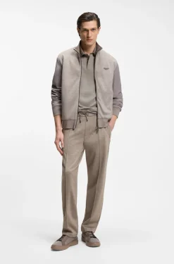 BOSS x ASTON MARTIN tracksuit bottoms with drawcord