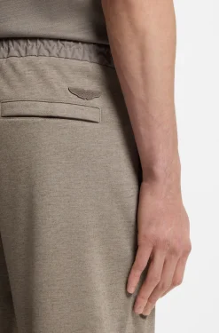 BOSS x ASTON MARTIN tracksuit bottoms with drawcord