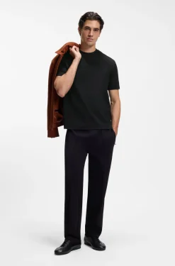BOSS x ASTON MARTIN T-shirt in mercerised cotton