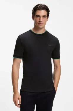 BOSS x ASTON MARTIN T-shirt in mercerised cotton