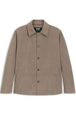 BOSS x ASTON MARTIN wool-blend jacket