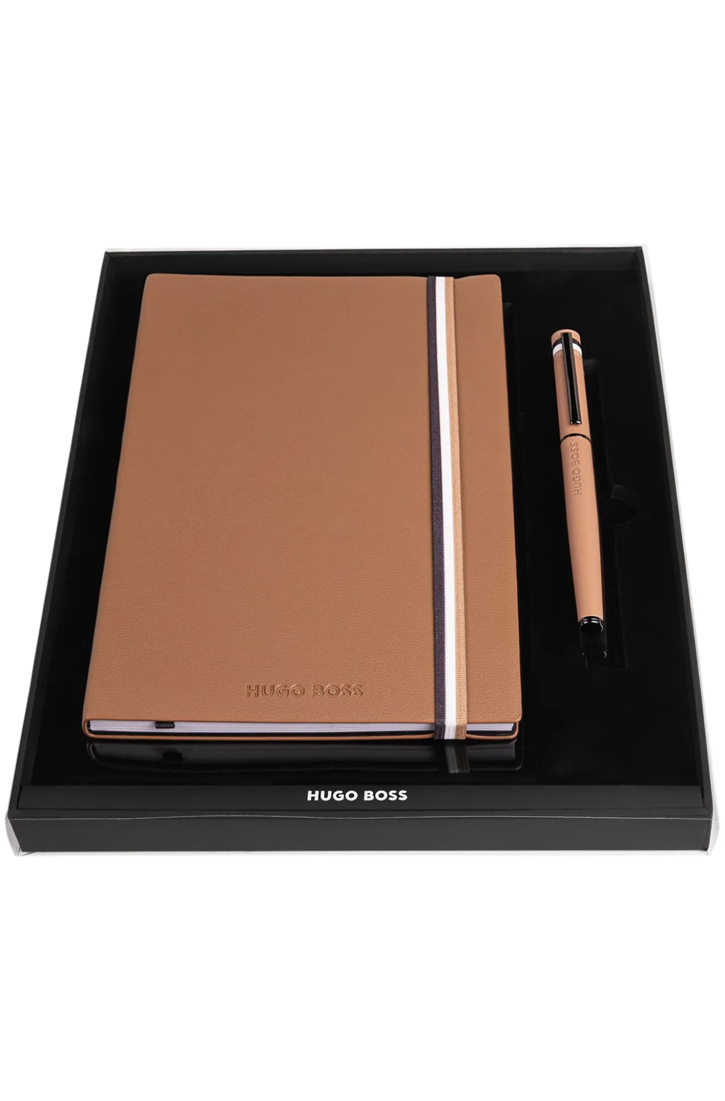 Camel A5 notebook and rollerball pen set