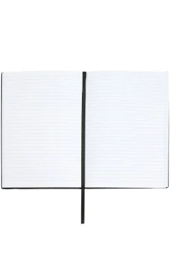 Camel A5 notebook with monogram pattern