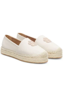 Canvas espadrilles with Double B monogram