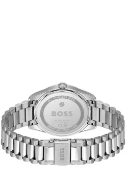 Cheswick stainless-steel watch with fluted bezel