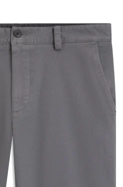 Chinos in structured stretch cotton