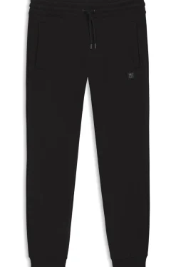 Cotton-blend tracksuit bottoms with stacked logo