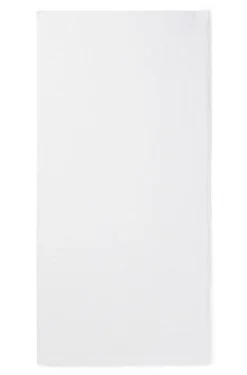 Cotton hand towel with contrast embroidered logo