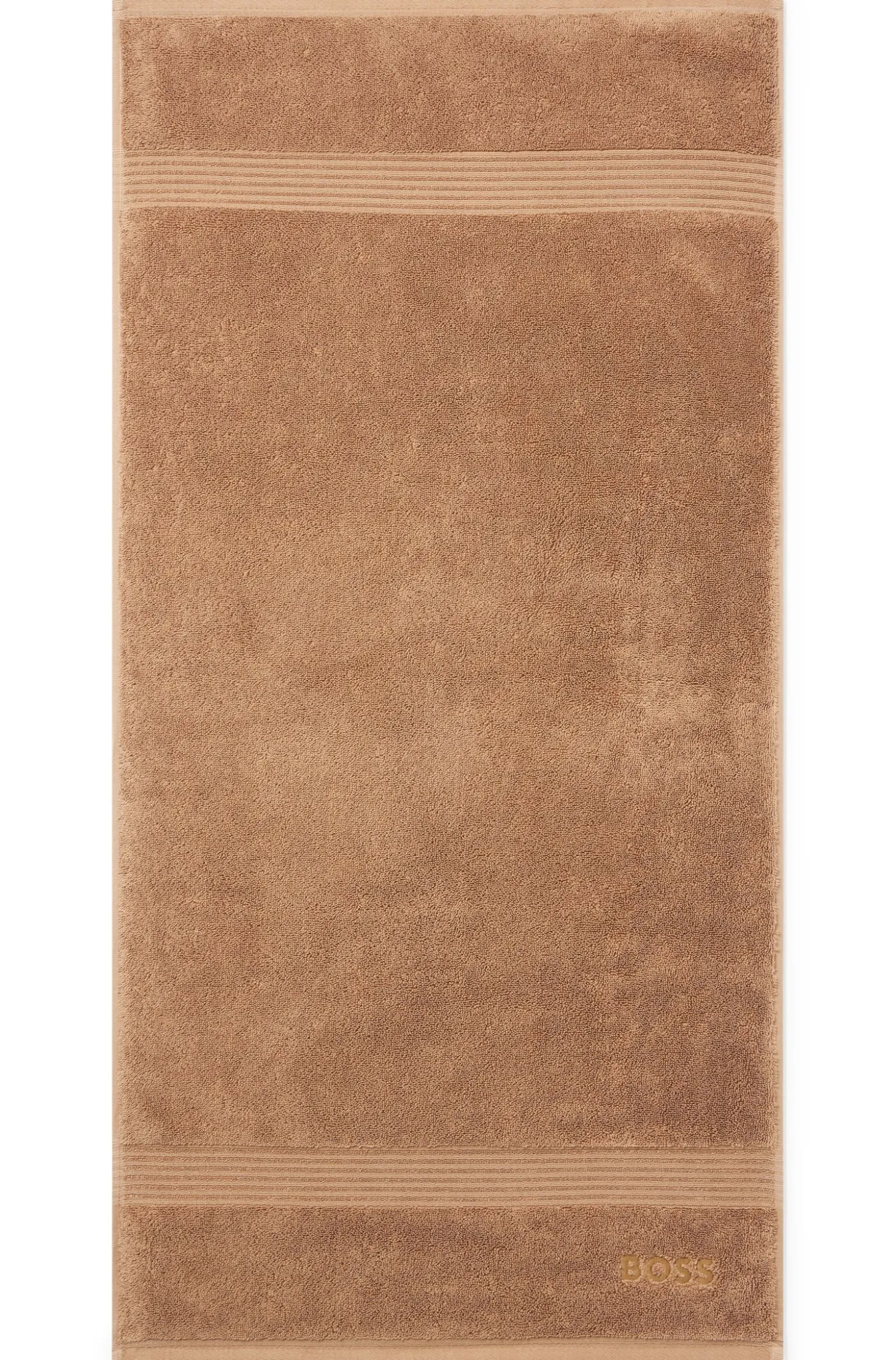 Cotton hand towel with embroidered logo