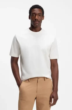Cotton-jersey T-shirt in regular fit