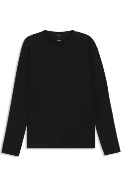 Cotton-jersey T-shirt with crew neck