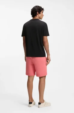 Cotton-jersey T-shirt with graphic print