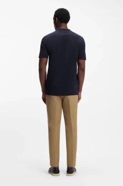 Cotton-jersey T-shirt with logo detail