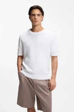 Cotton knit T-shirt