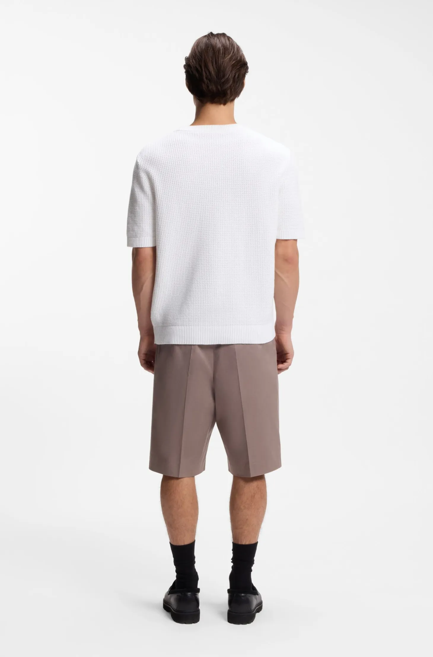 Cotton knit T-shirt