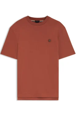 Cotton T-shirt with Double-B-monogram badge