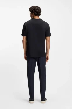 Cotton T-shirt with logo crew neck