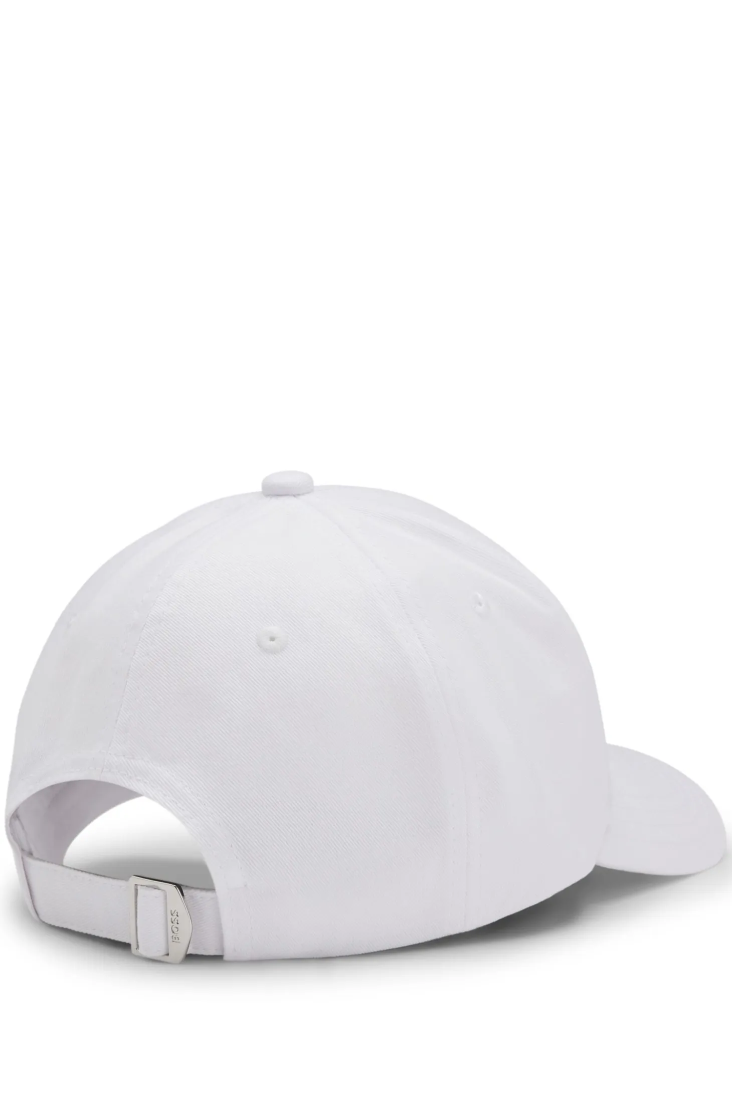 Cotton-twill cap with embroidered logo
