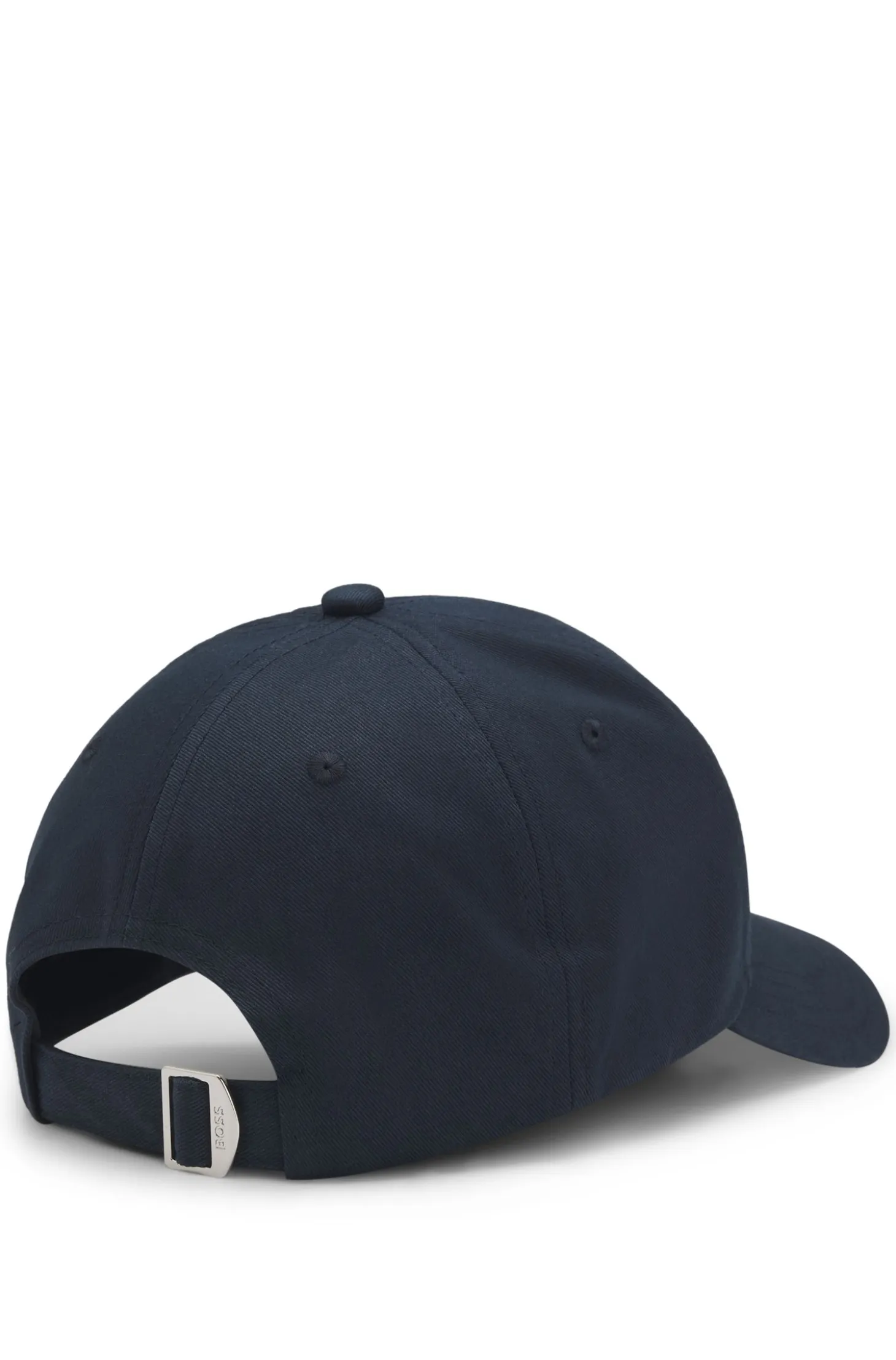 Cotton-twill cap with embroidered logo