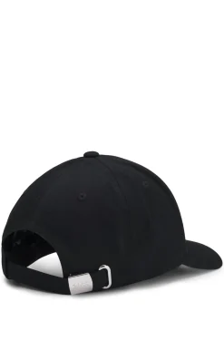 Cotton-twill cap with embroidered logo