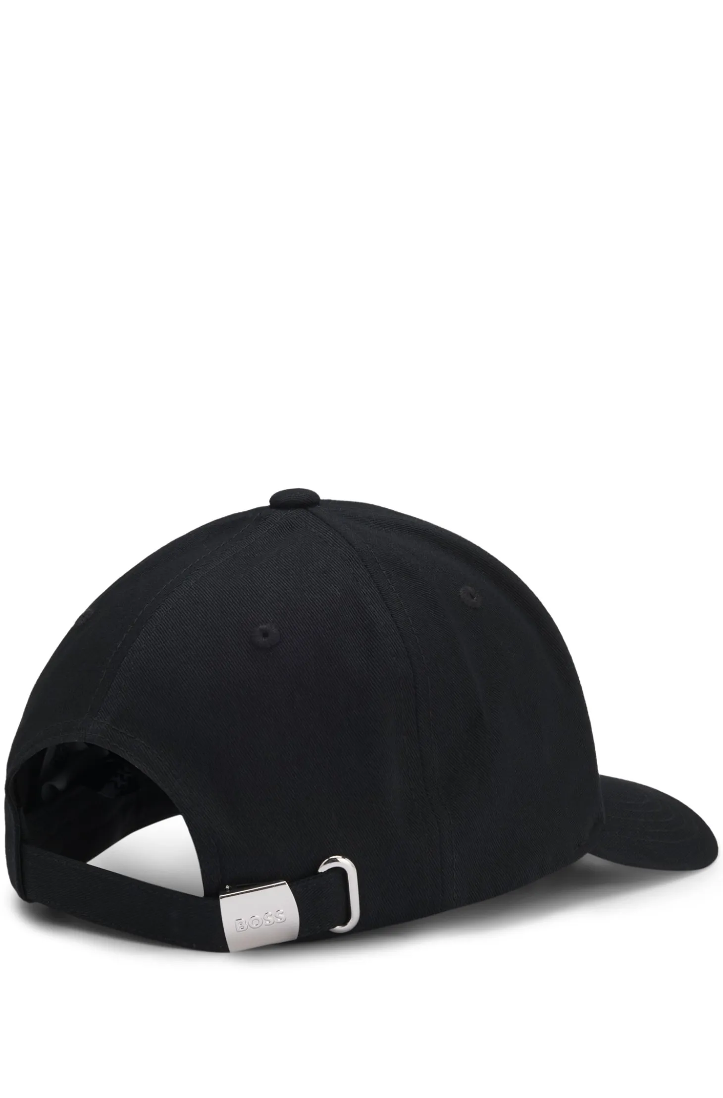 Cotton-twill cap with embroidered logo