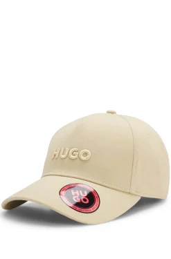 Cotton-twill cap with logo